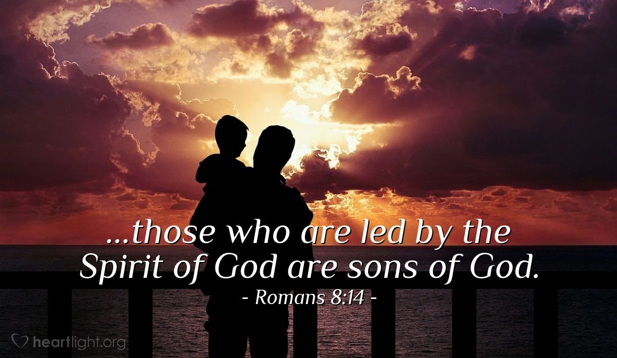 Today’s Verse – Romans 8:14