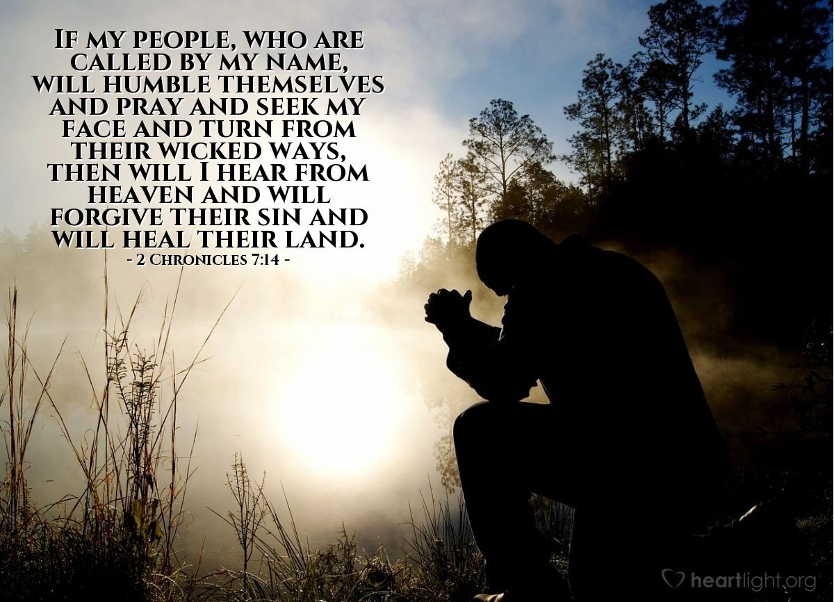 Today’s Verse – 2 Chronicles 7:14
