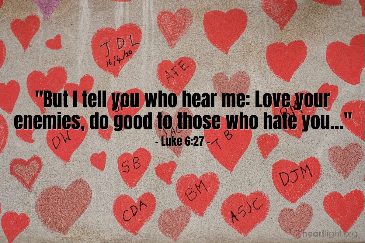 Today’s Verse – Luke 6:27