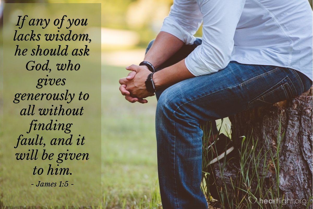 Today’s Verse – James 1:5
