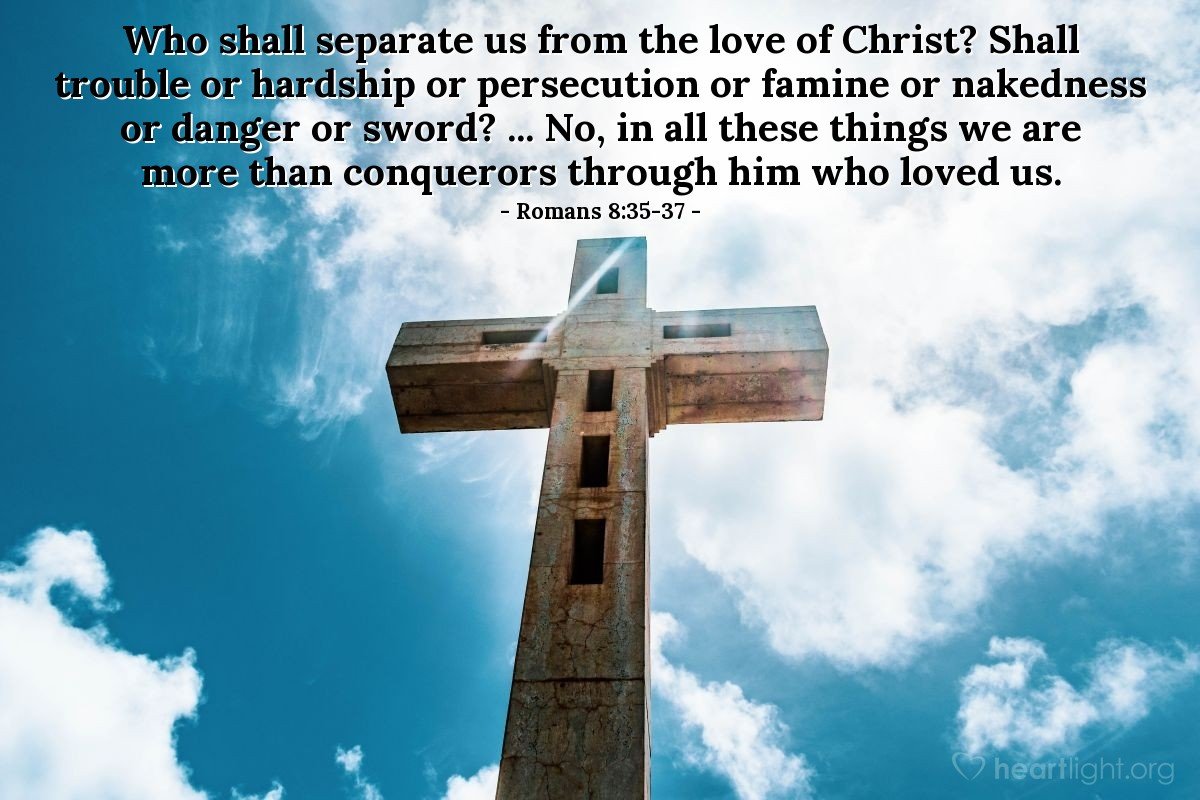 Today’s Verse – Romans 8:35-37