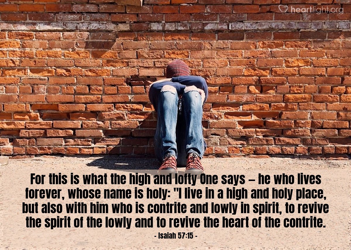 Today’s Verse – Isaiah 57:15
