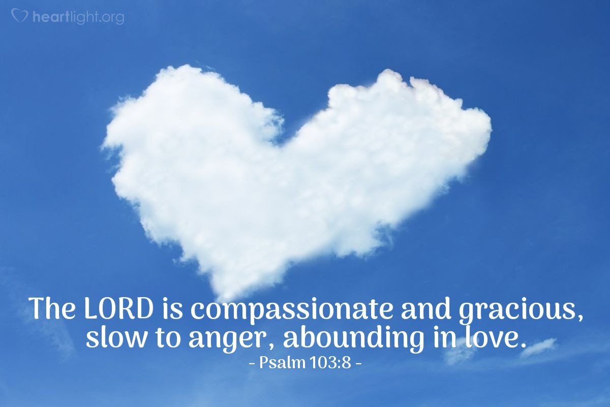 Today’s Verse – Psalm 103:8